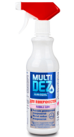 МультиДез-Тефлекс для дезинфекции и мытья поверхностей с отдушкой Бабл Гам (триггер) 0,5 л (быт)