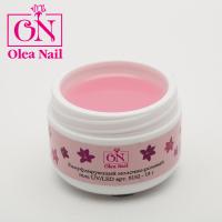 Гель камуфлирующий молочно-розовый Olea Nail 15ml