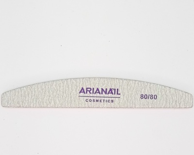 Пилка ARIANA cosmetics для искусственных ногтей 80/80