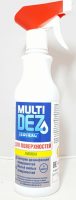 МультиДез-Тефлекс для дезинфекции и мытья поверхностей с отдушкой Лимон (триггер) 1 л (быт)
