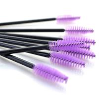 Щеточки для ресниц (уп 50шт) фиолетовые